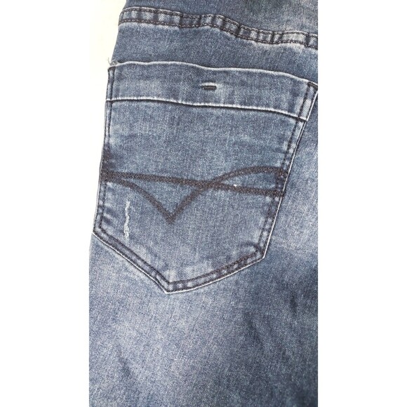 Richlook Waist 38 Blue Distressed Men’s Casual Straight Jeans Pre-Owned - Picture 9 of 15